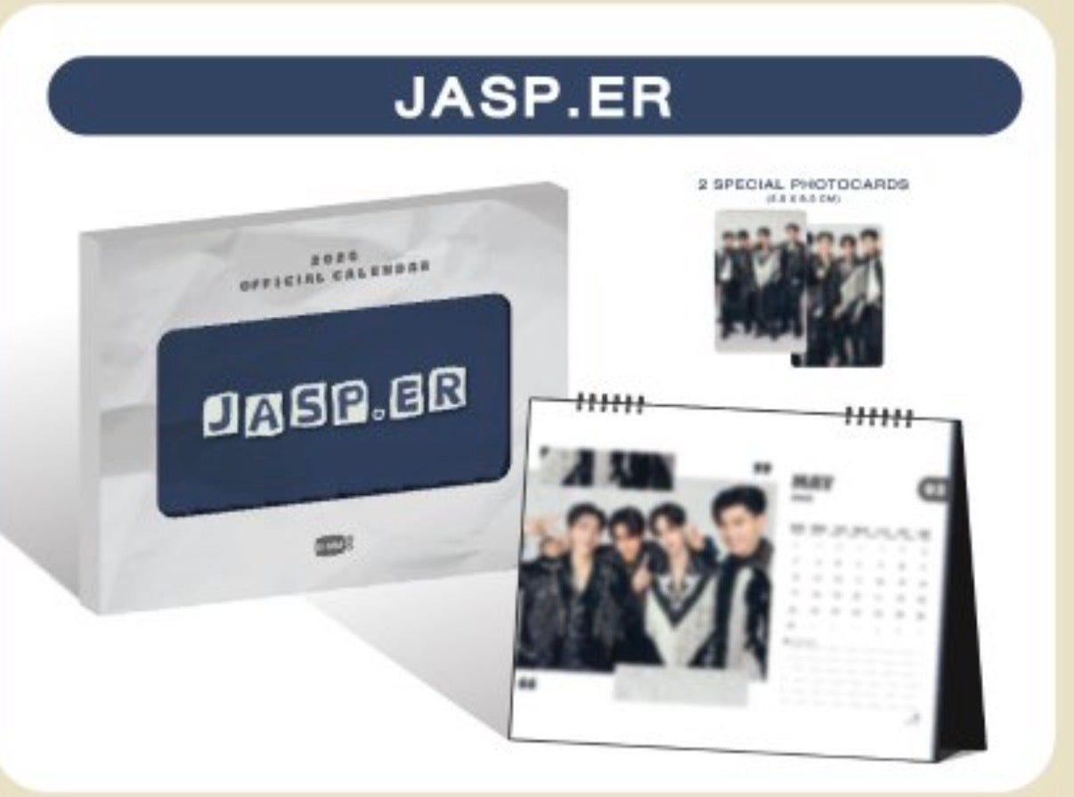 【GMMTV OFFICIAL CALENDAR 2026】JASP.ER