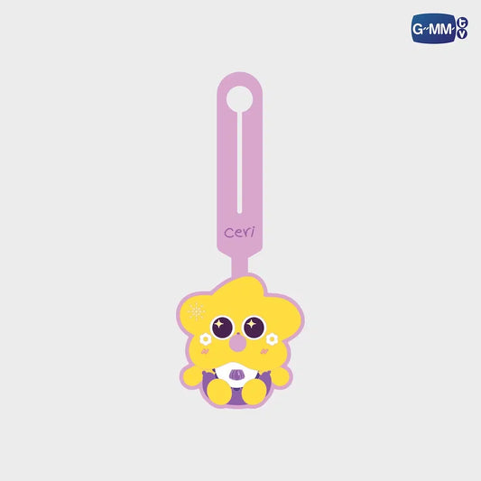 CERI GMMTV FANDOM CHARACTER RUBBER BAG TAG
