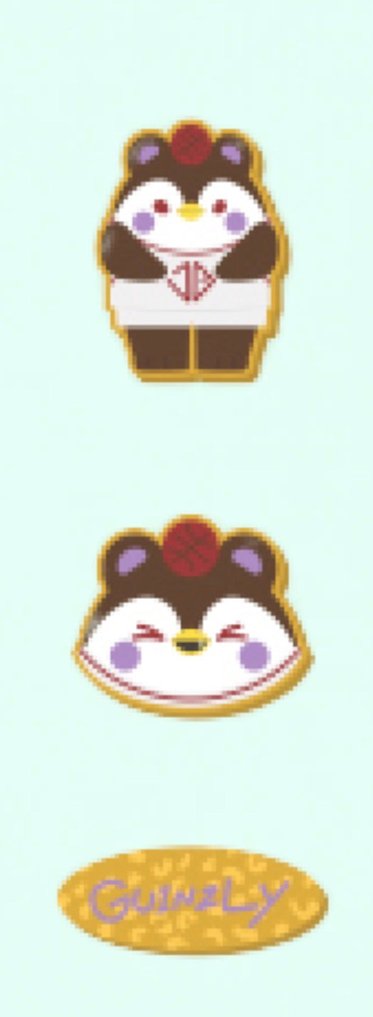GUINZLY FANDOM CHARACTER RUBBER CHARM SET