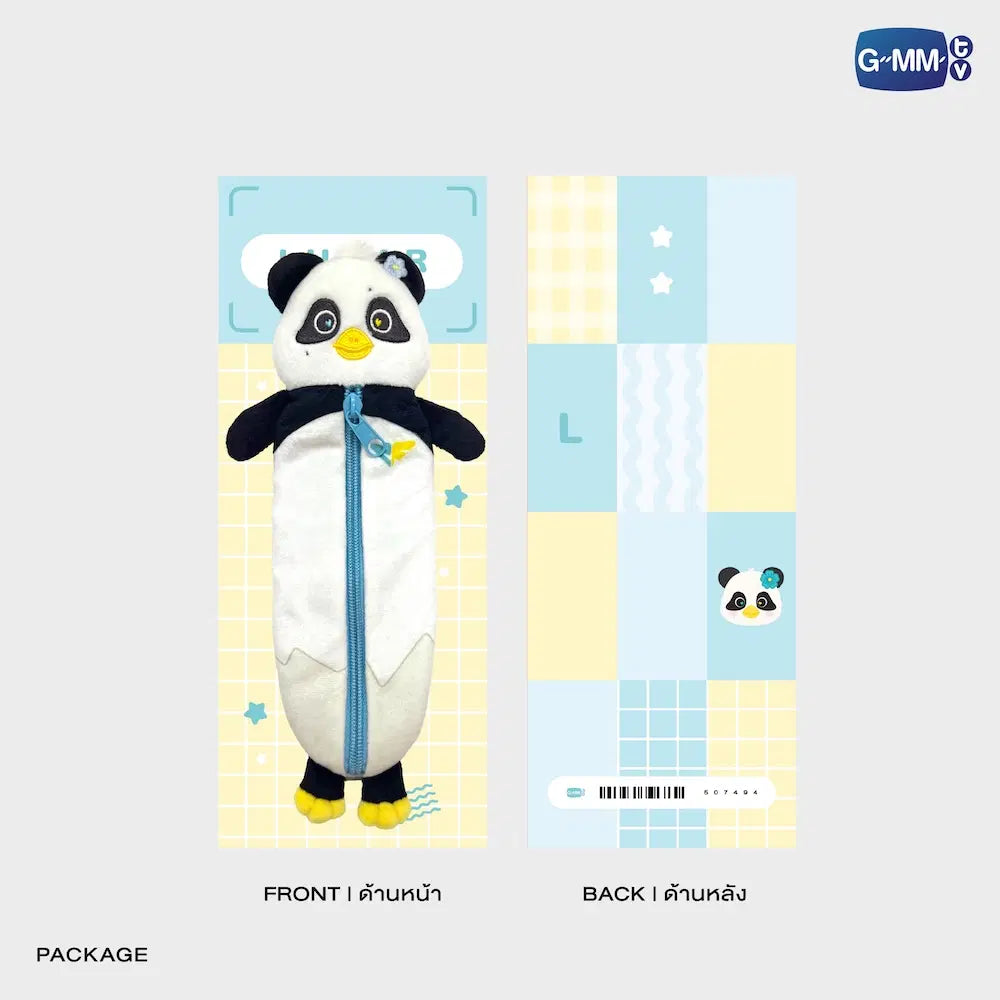 LUNAR GMMTV FANDOM CHARACTER PLUSH PENCIL CASE