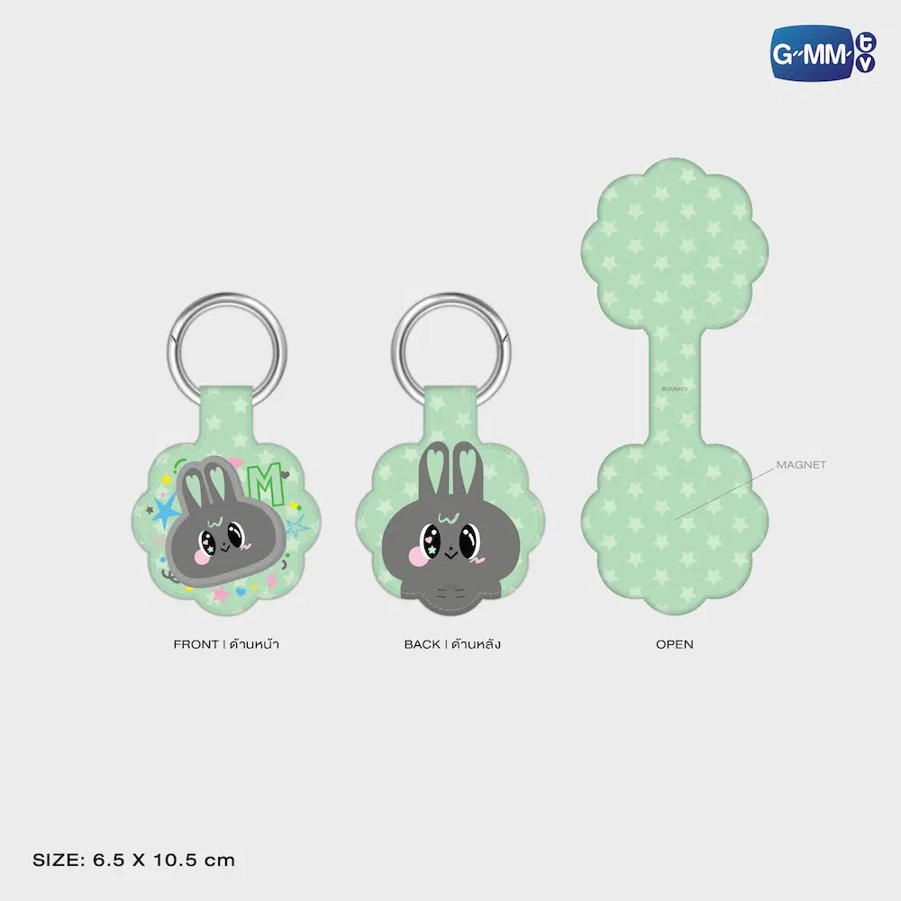 METAA GMMTV FANDOM CHARACTER MAGNETIC UTILITY CLIP KEYCHAIN