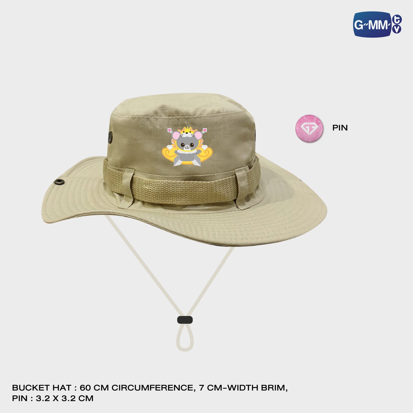 POPUPTK-128 LOOK KHUNNOO BUCKET HAT | LOVE OUT LOUD FAN FEST 2024