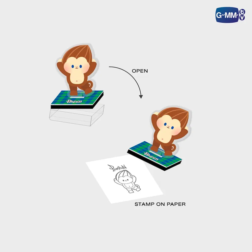 PONPON GMMTV FANDOM CHARACTER SELF-INKING STAMP