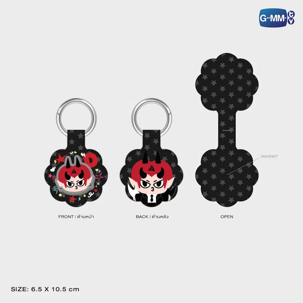 DOMIIA GMMTV FANDOM CHARACTER MAGNETIC UTILITY CLIP KEYCHAIN
