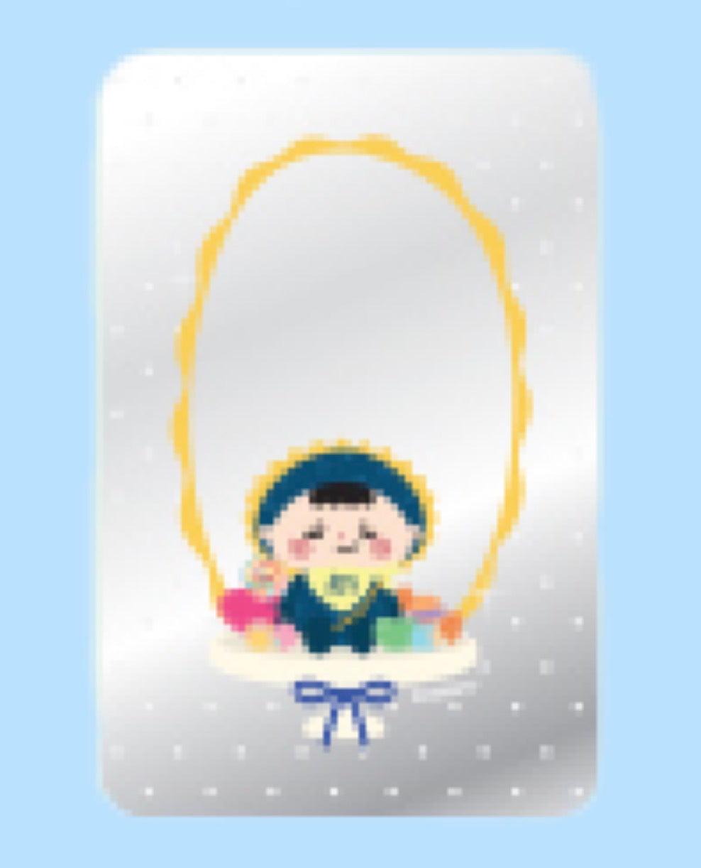JUMMO FANDOM CHARACTER MAGNETIC MIRROR WALLET