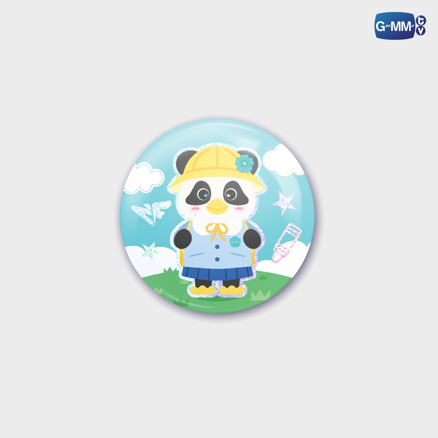 POPOS25-025 LUNAR HOLOGRAM PIN