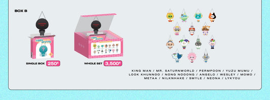 【Character Fest Thailand 2025】 FANDOM CHARACTER JIGGLE KEYRING -BOX B