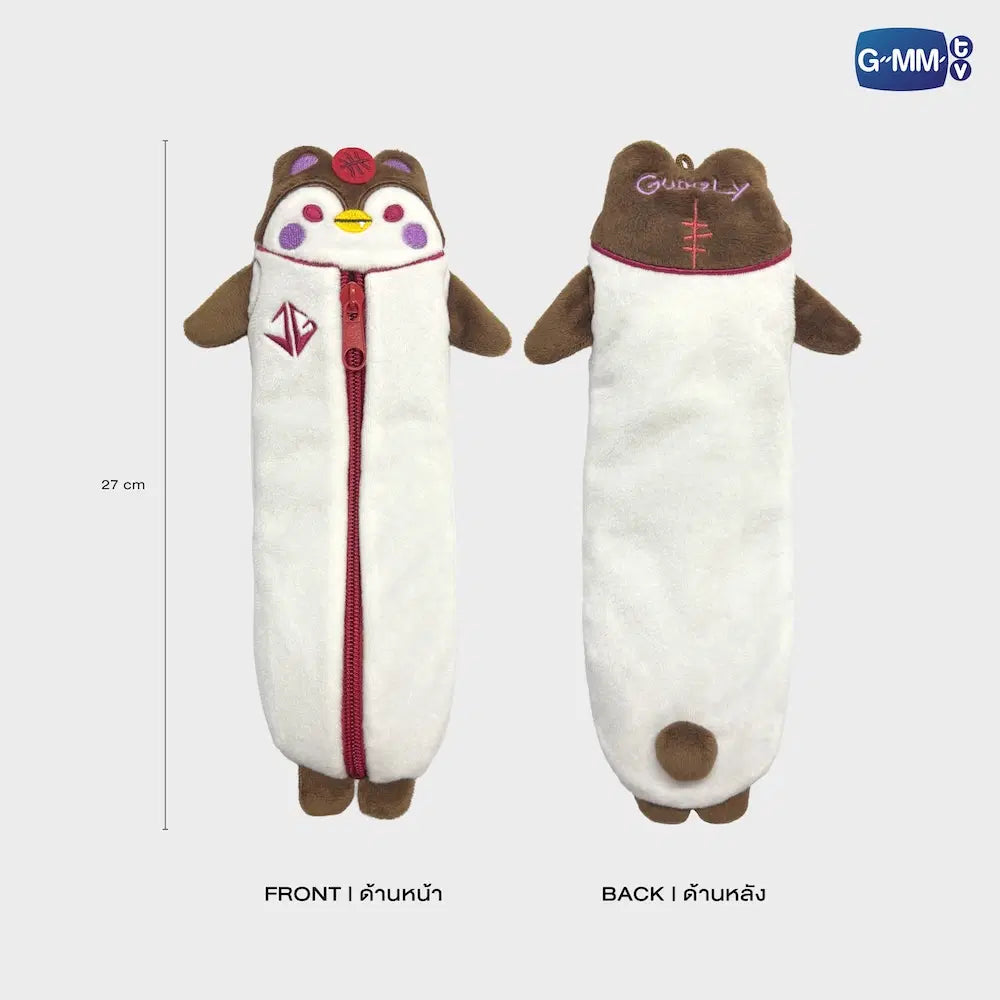 GUINZLY GMMTV FANDOM CHARACTER PLUSH PENCIL CASE