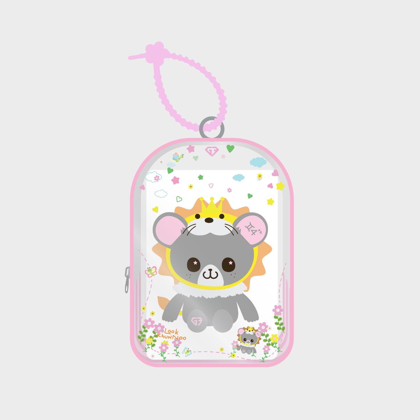 POPOS25-661 CLEAR POUCH LOOK KHUNNOO