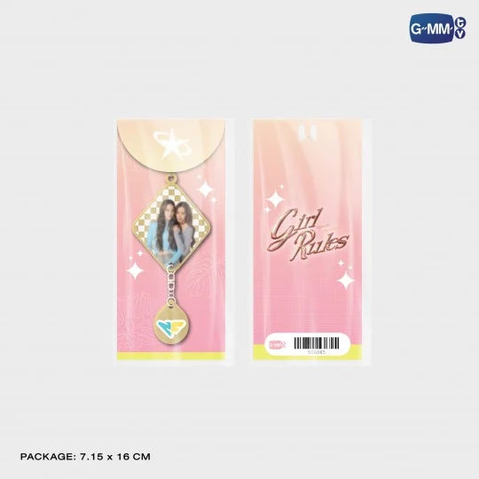 GIRL RULES ACRYLIC KEYCHAIN