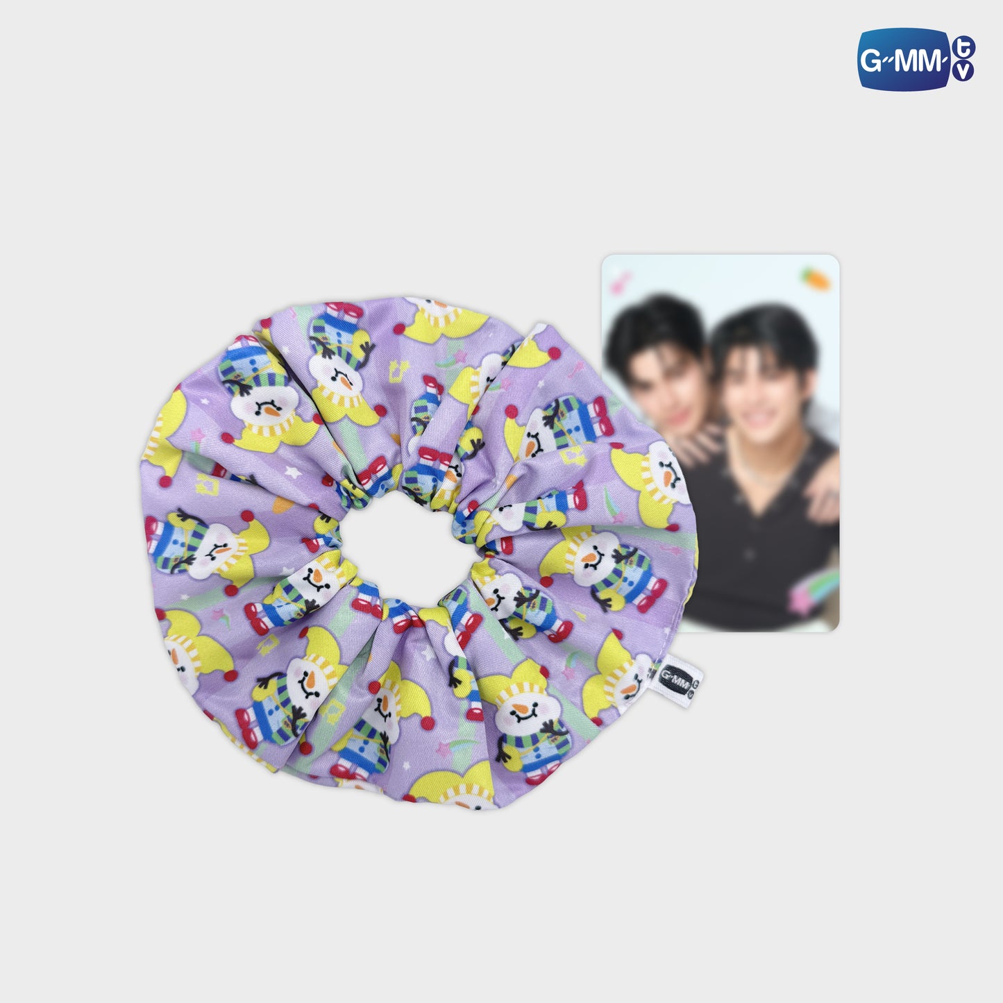 POPOS25-130 MOMO CHARACTER HAIR SCRUNCHIE