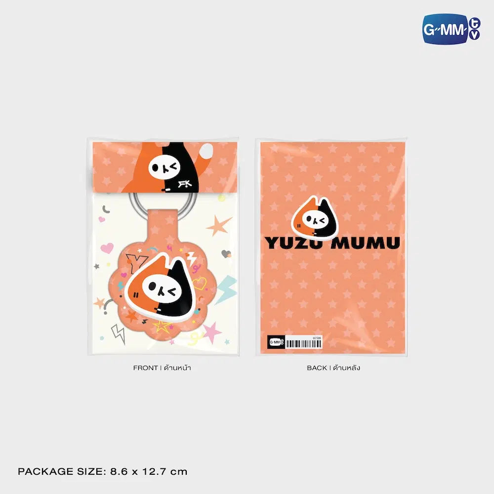 YUZU MUMU GMMTV FANDOM CHARACTER MAGNETIC UTILITY CLIP KEYCHAIN