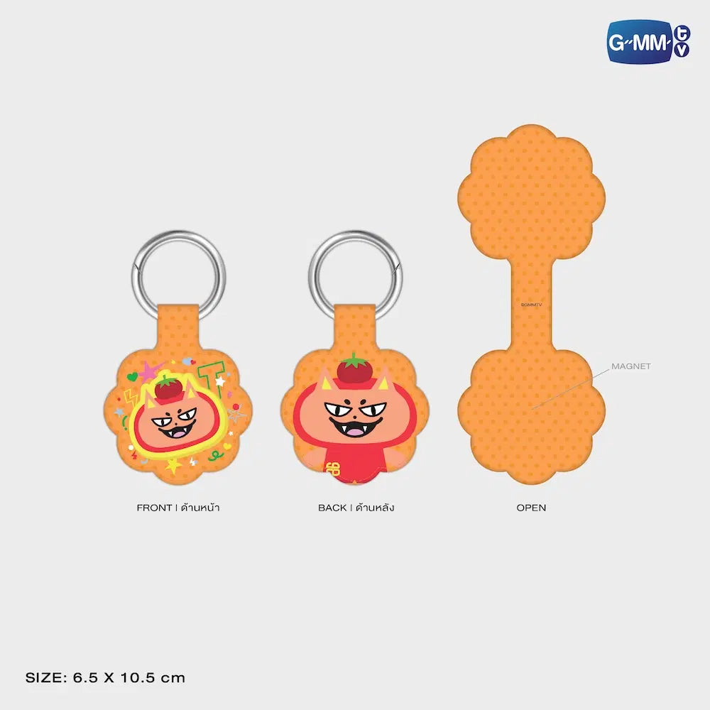 TOMAFOX GMMTV FANDOM CHARACTER MAGNETIC UTILITY CLIP KEYCHAIN