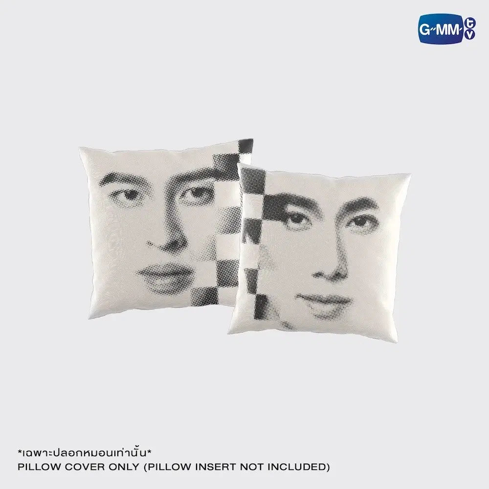 THEE AND PEACH PILLOW COVER SET | มีสติแล้วลูกพีช PEACH AND ME