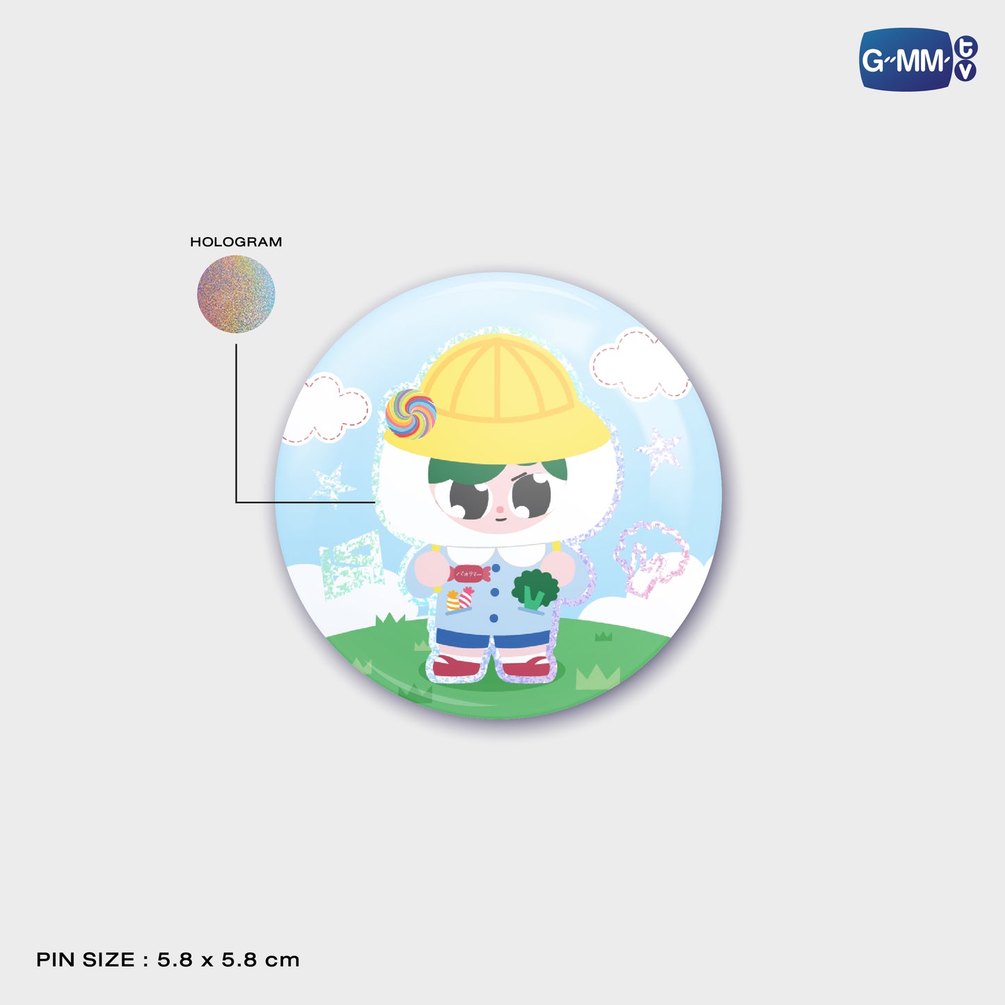 POPOS25-009 PAODY HOLOGRAM PIN