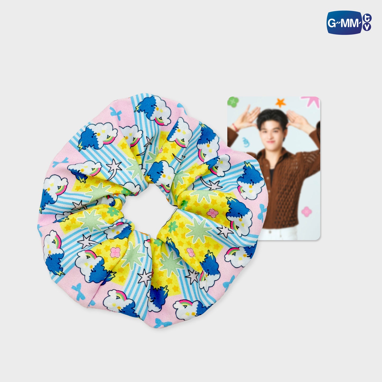 POPOS25-332 SMYLE HAIR SCRUNCHIE