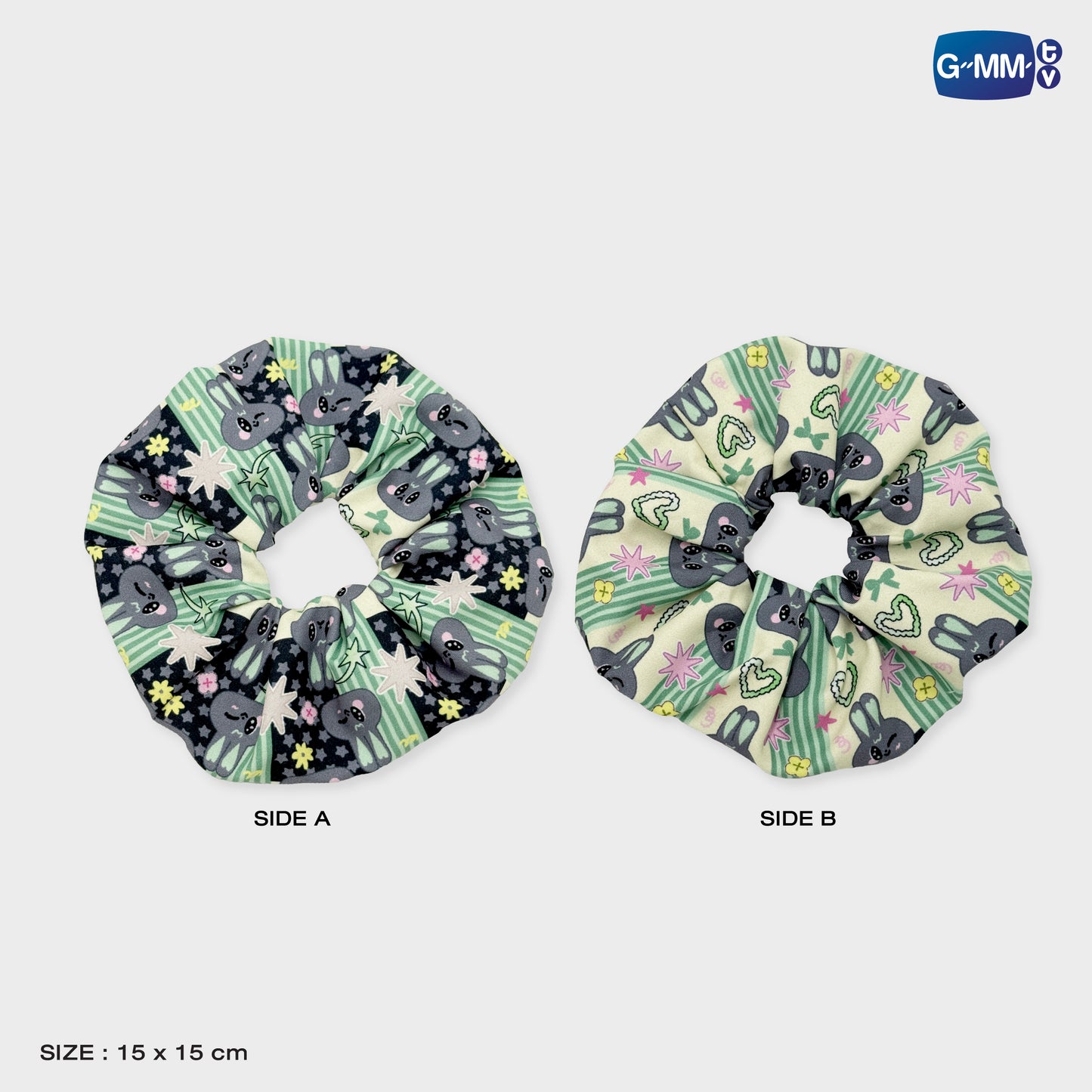 POPOS25-330 METAA HAIR SCRUNCHIE