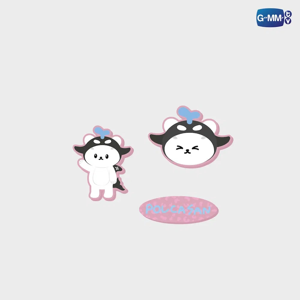 POLCASAN FANDOM CHARACTER RUBBER CHARM SET