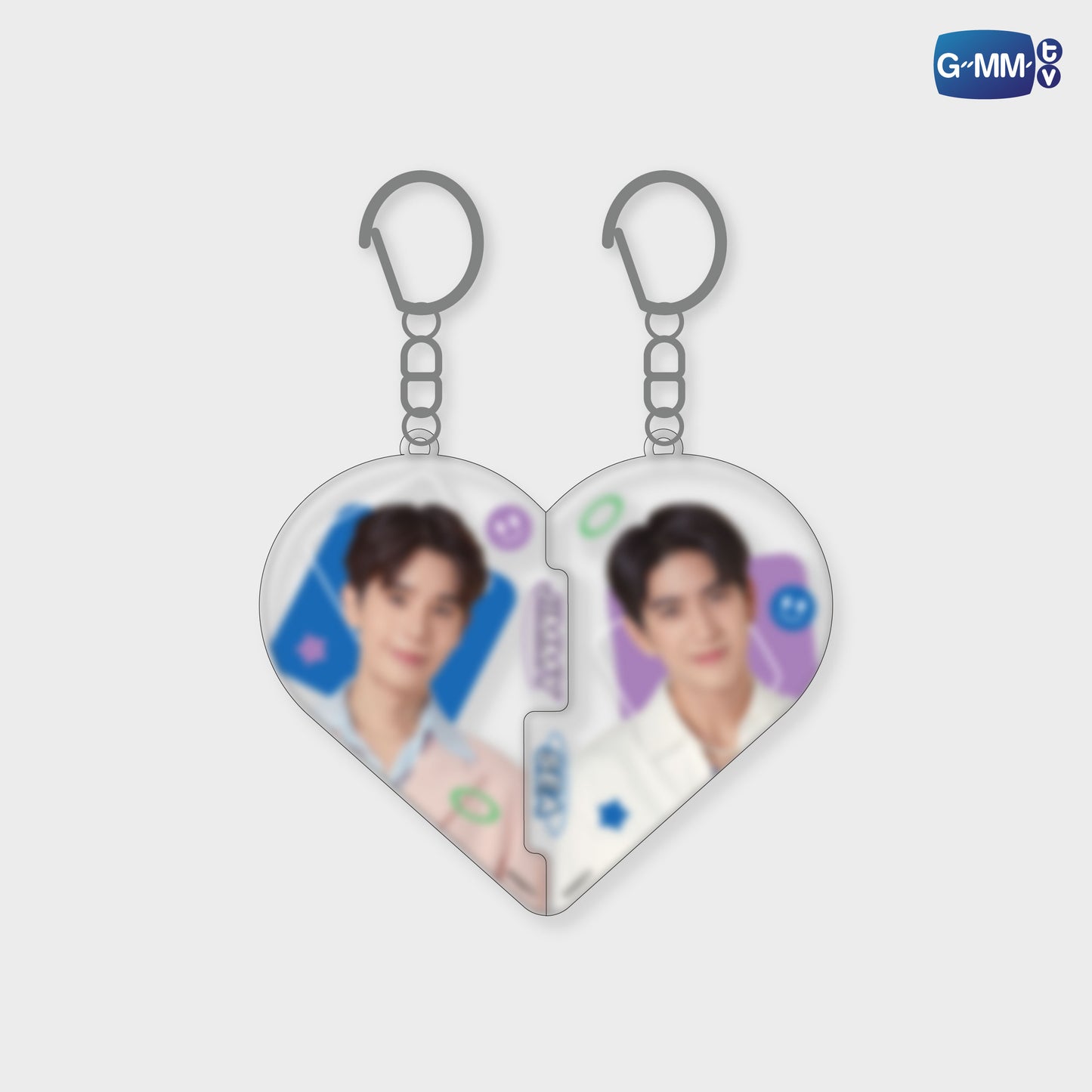 POPUPTK-55 HEART KEYCHAIN JIMMYSEA