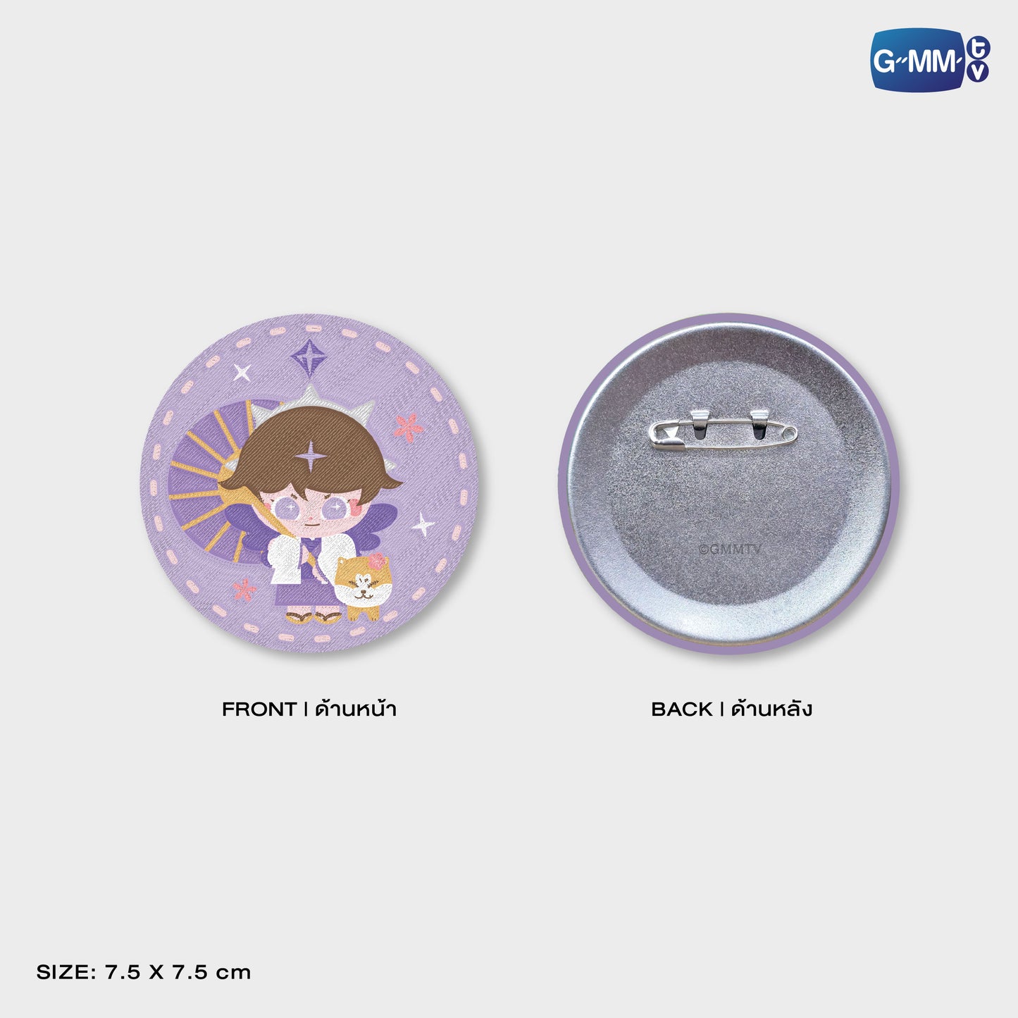 POPOS25-396 WOVEN PIN ANGELO