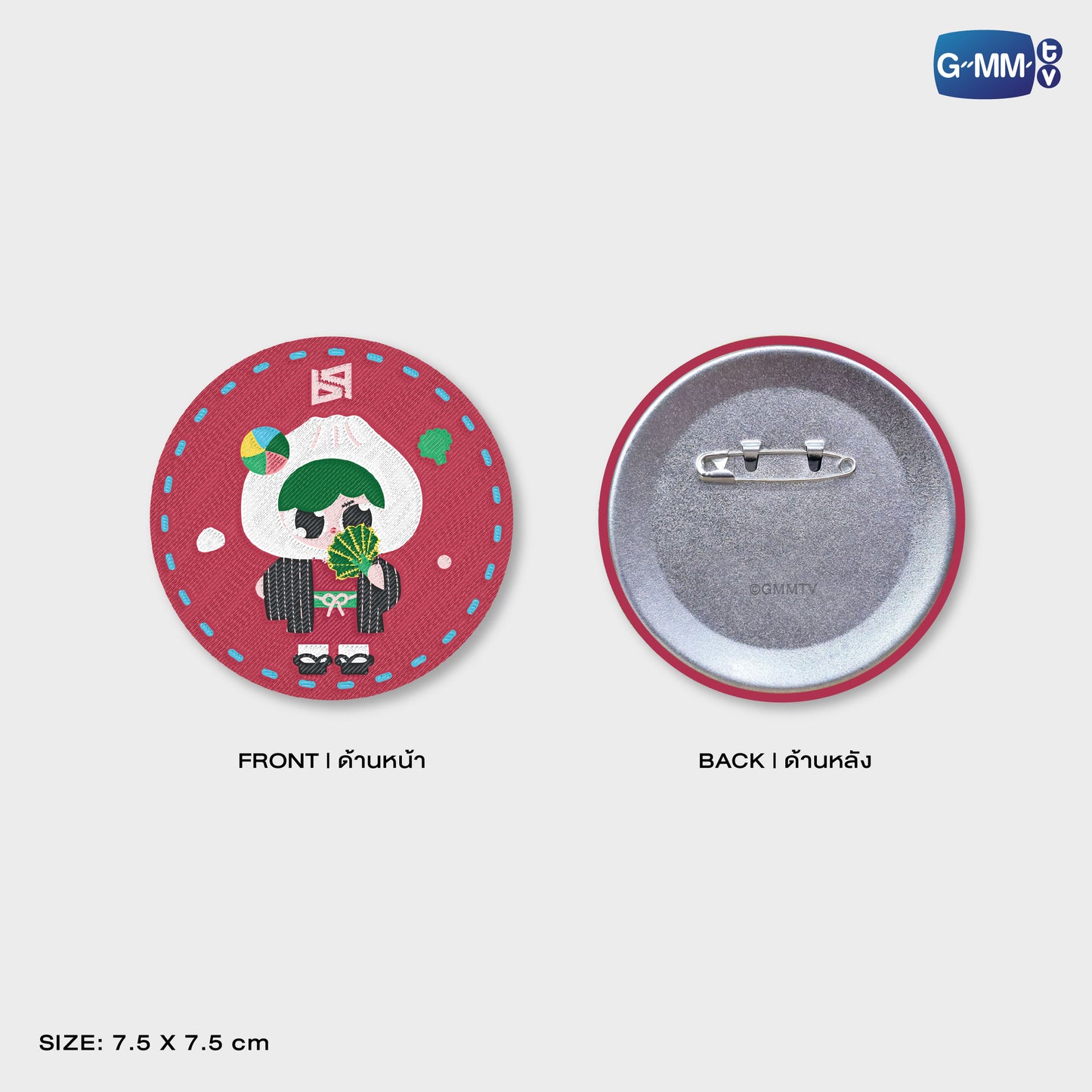 POPOS25-373 WOVEN PIN PAODY