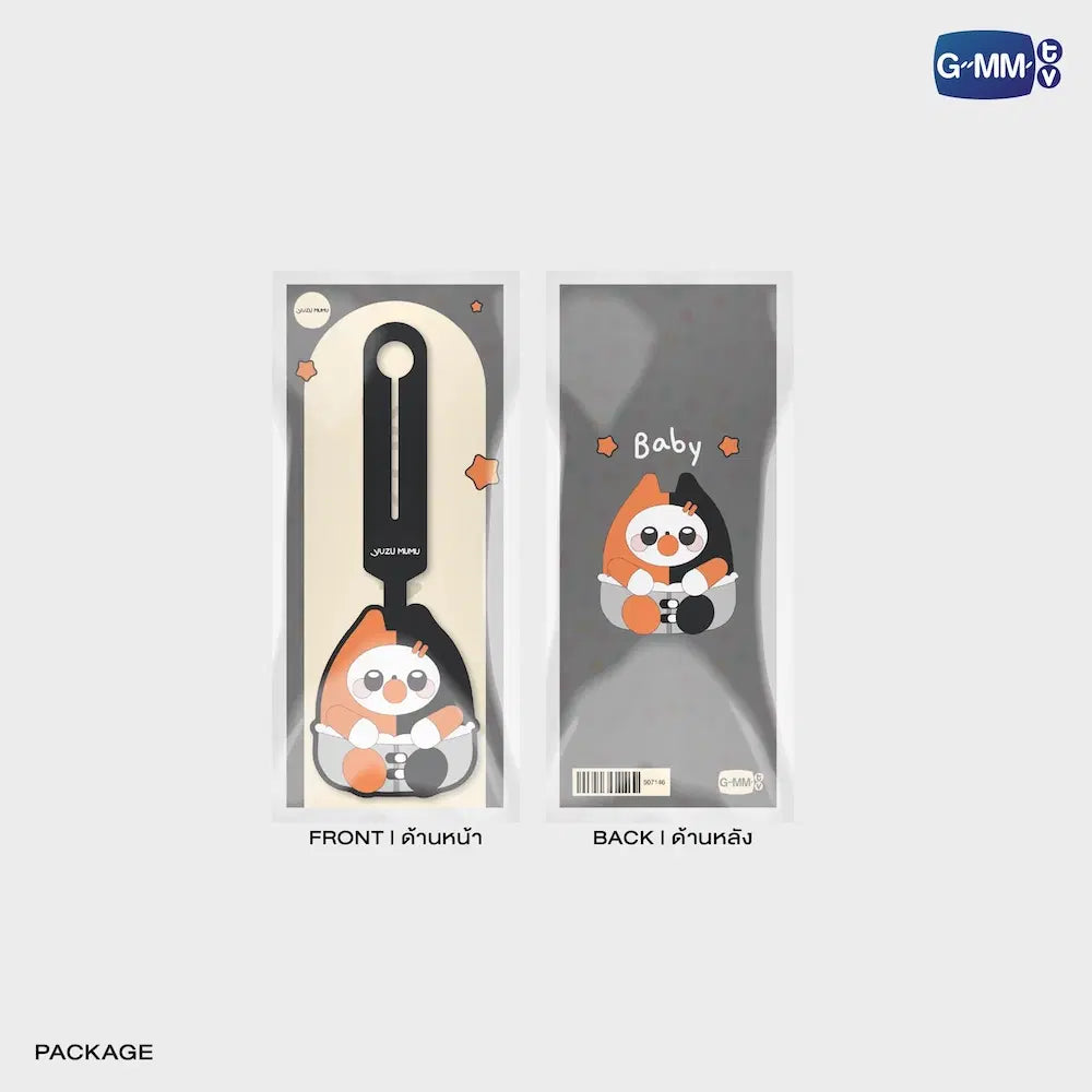 YUZU MUMU GMMTV FANDOM CHARACTER RUBBER BAG TAG
