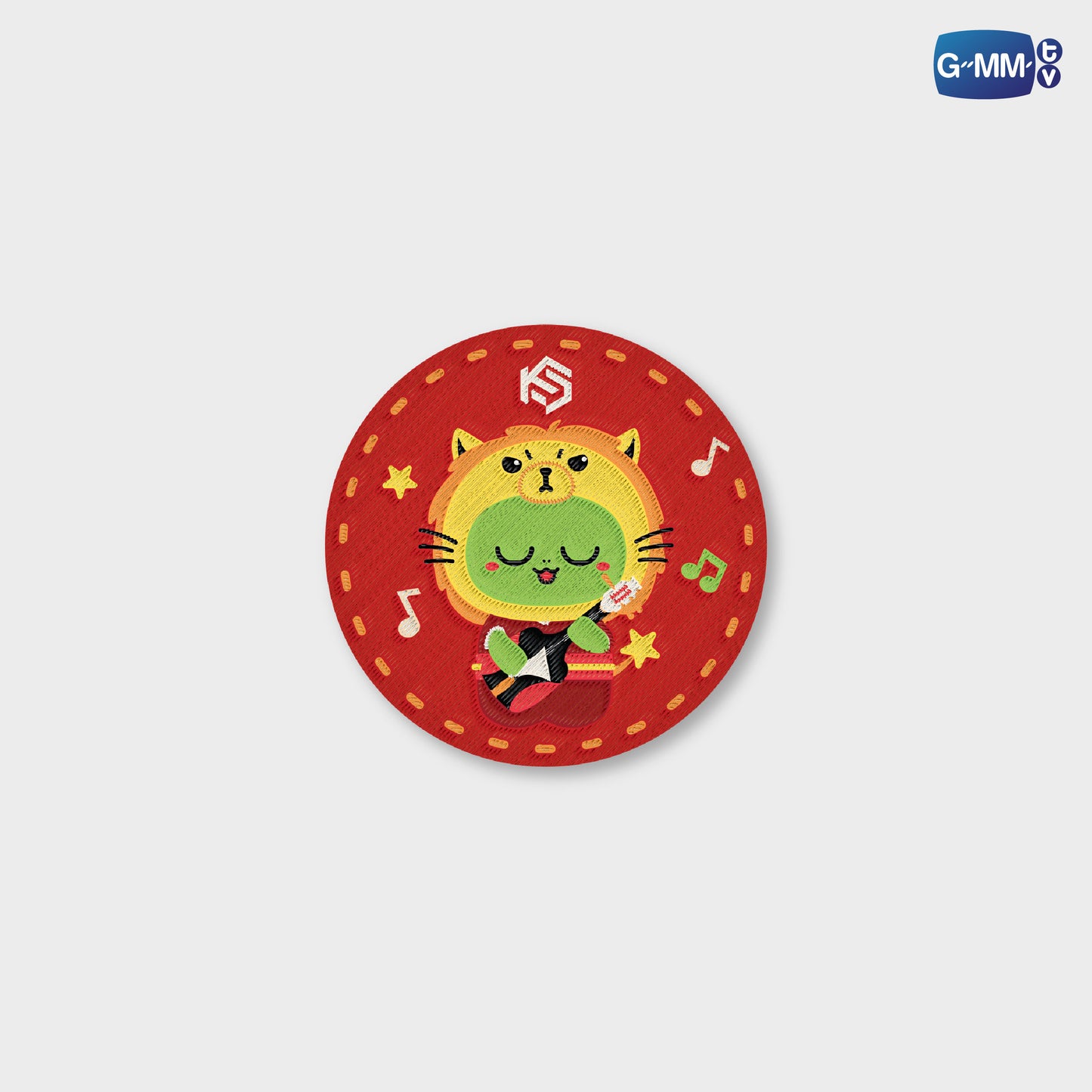 POPOS25-369 WOVEN PIN KING MAN