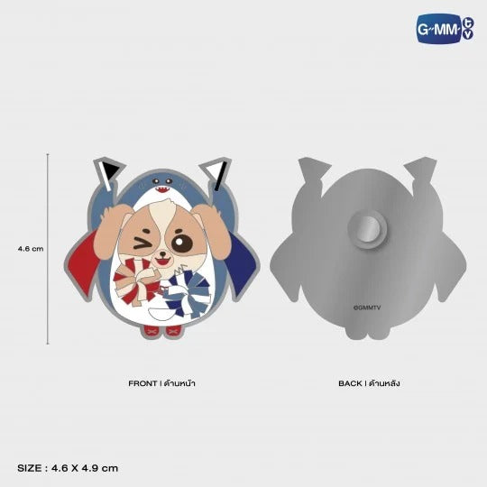 GMMTV STARLYMPIC 2025 FANDOM CHARACTER PIN