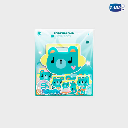 POPOS25-544 STICKER SET PERMPOON