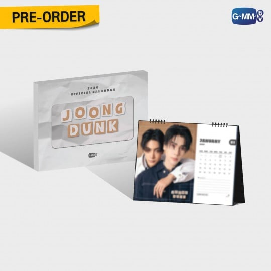 【GMMTV OFFICIAL CALENDAR 2026】JOONGDUNK
