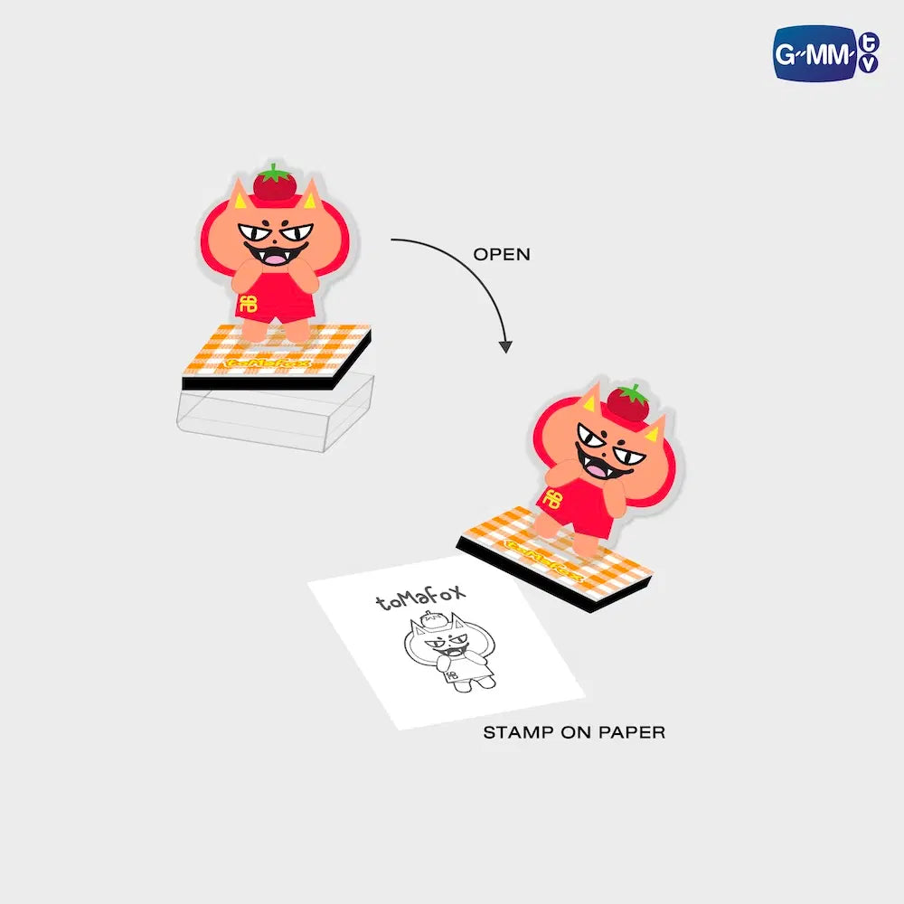 TOMAFOX GMMTV FANDOM CHARACTER SELF-INKING STAMP