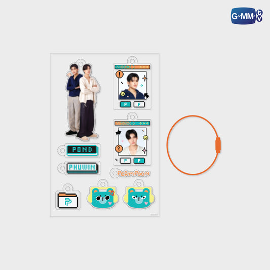 POPNY-351 PONDPHUWIN CUSTOMIZABLE ACRYLIC KEYCHAIN