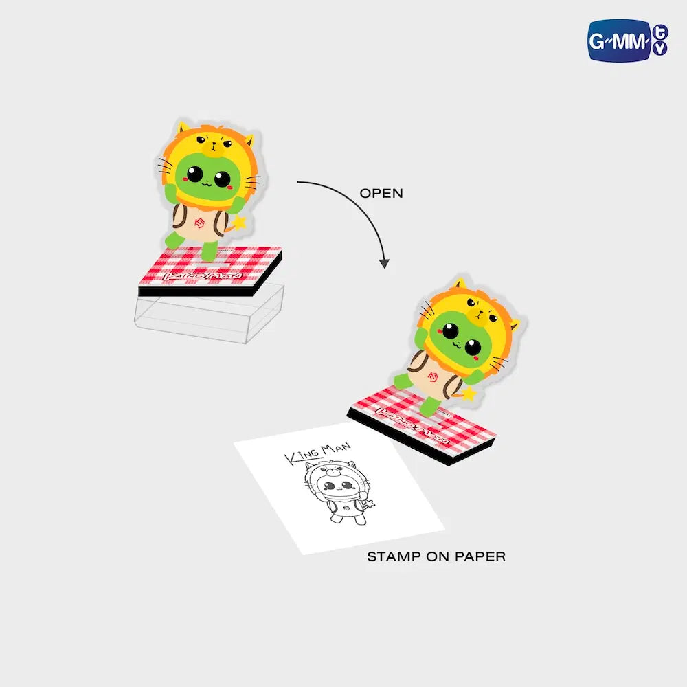 KING MAN GMMTV FANDOM CHARACTER SELF-INKING STAMP