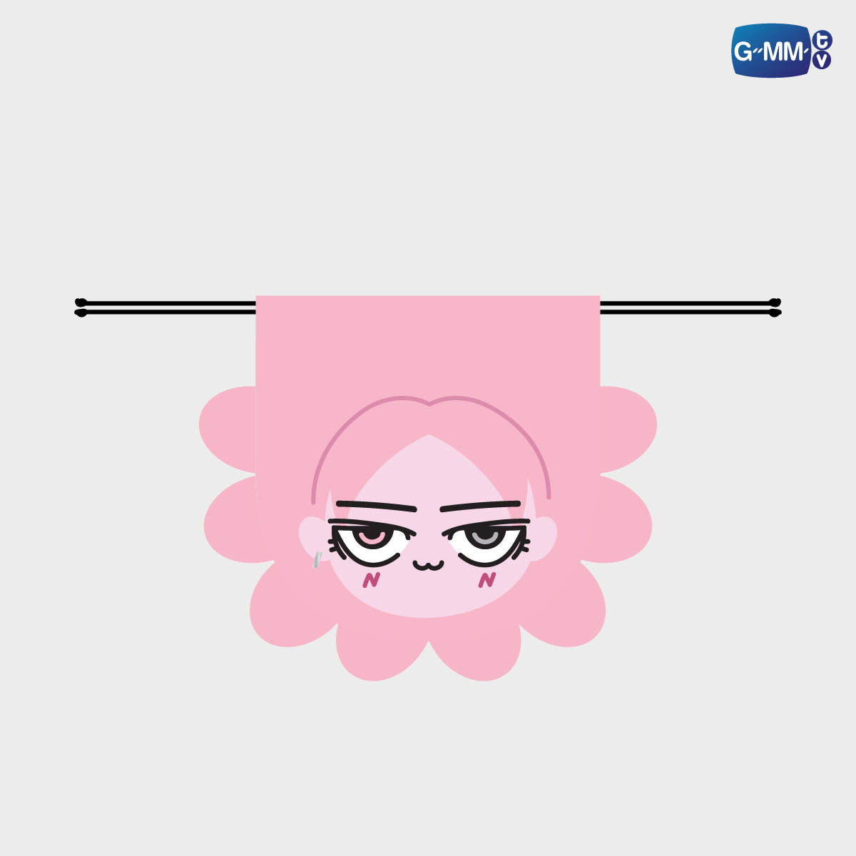 POPOS25-536 FANDOM CHARACTER DRAWSTRING POUCH NEONA