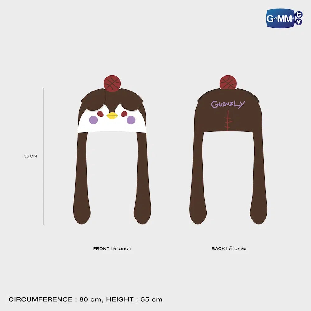 【PRE-ORDER】GUINZLY FLUFFY EAR POP HAT