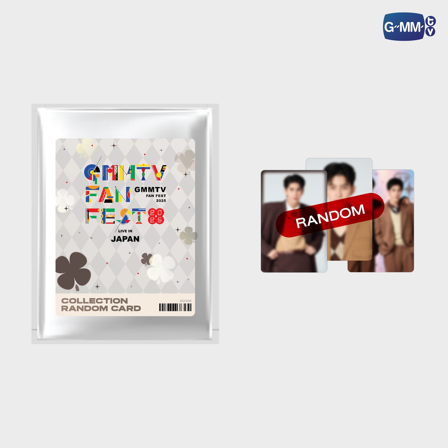 【GMMTV FANFEST 2025 LIVE IN JAPAN】RANDOM CARD RANDOM 3 OF 72