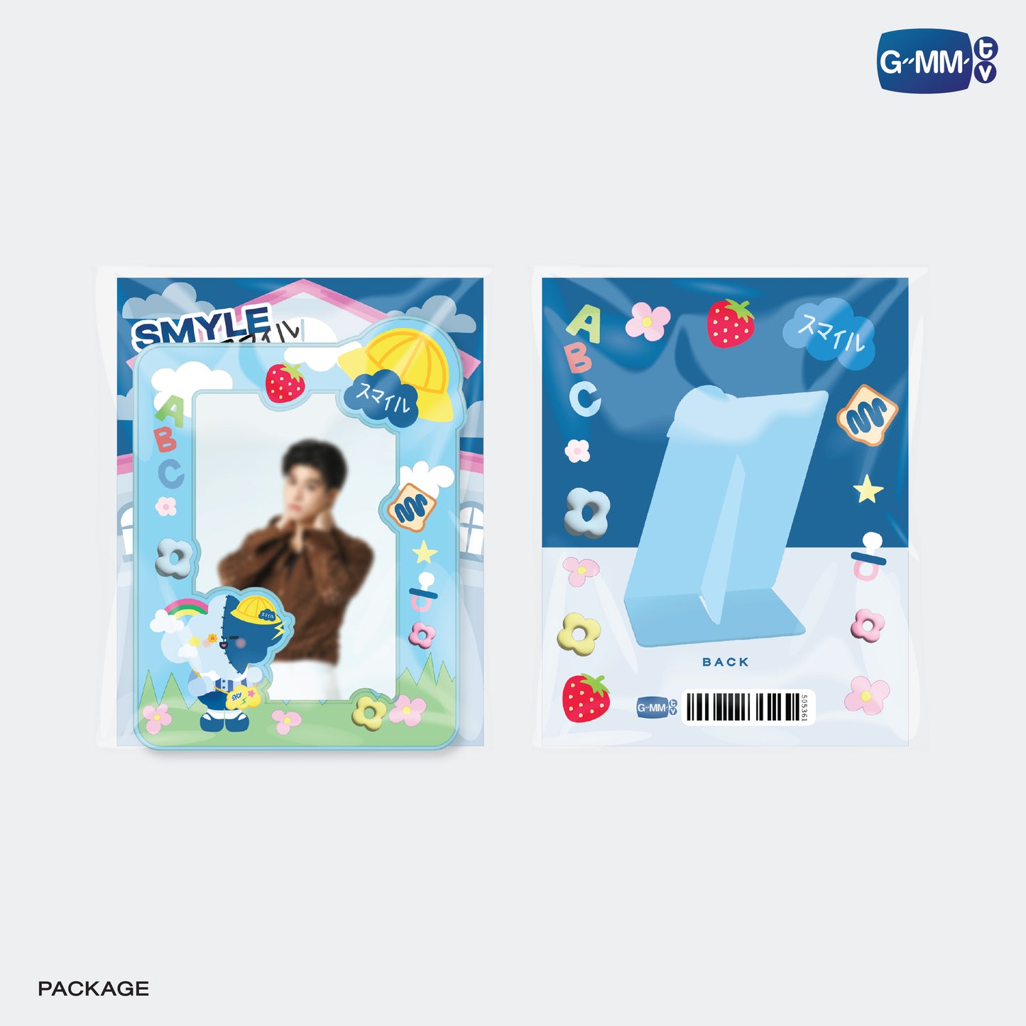 POPOS25-083 SMYLE CARD HOLDER STAND WITH PHOTOCARD