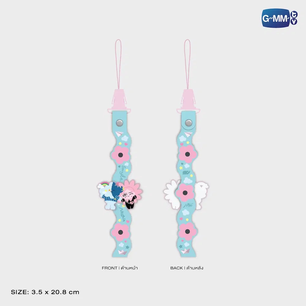 SMYLE-NEONA RUBBER PHONE STRAP