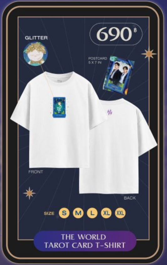 【PRE-ORDER】【My Magic Prophecy】THE WORLD TAROT CARD T-SHIRT