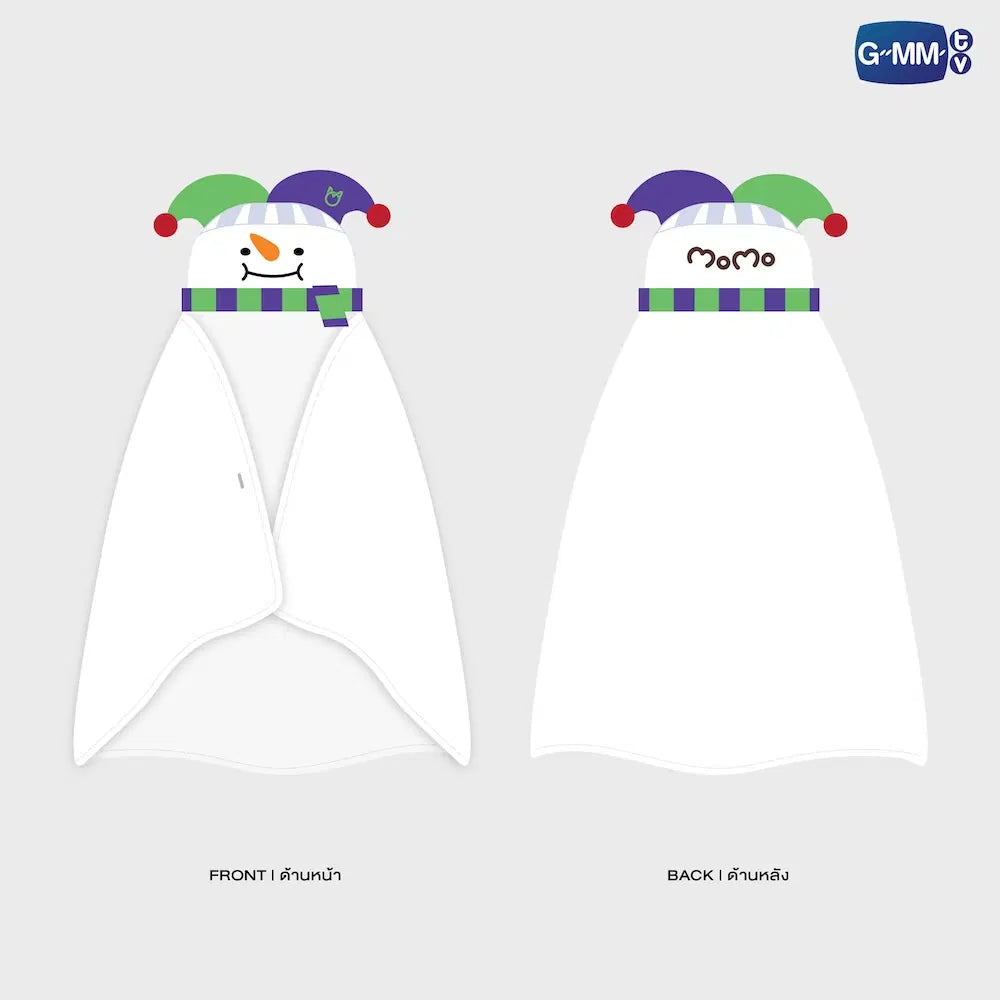 MOMO FANDOM CHARACTER HOODIE BLANKET