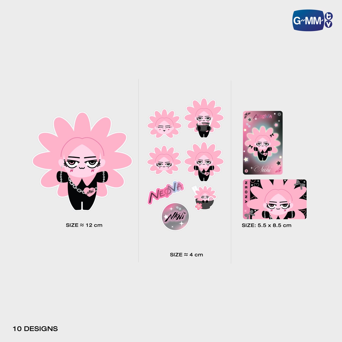 POPOS25-564 STICKER SET NEONA