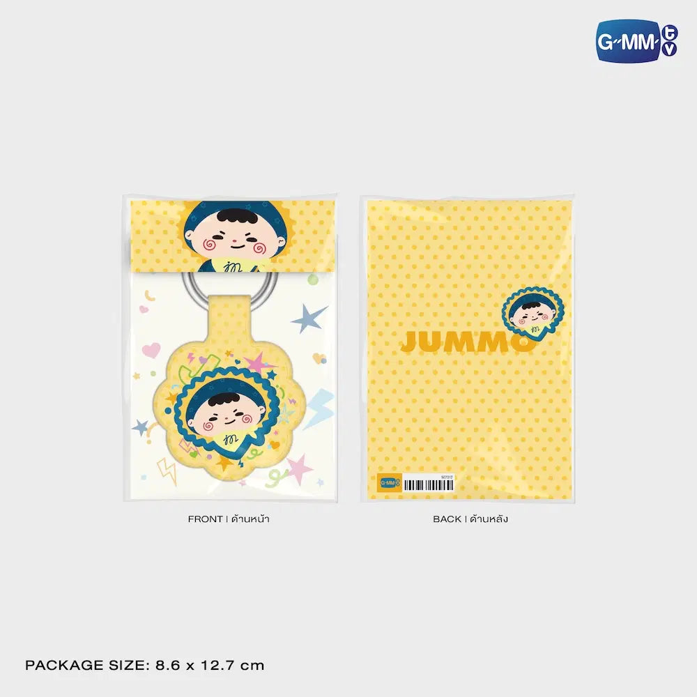 JUMMO GMMTV FANDOM CHARACTER MAGNETIC UTILITY CLIP KEYCHAIN