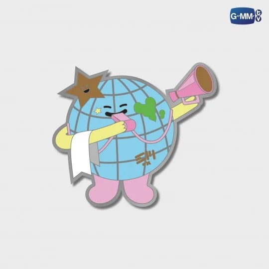 GMMTV STARLYMPIC 2025 FANDOM CHARACTER PIN