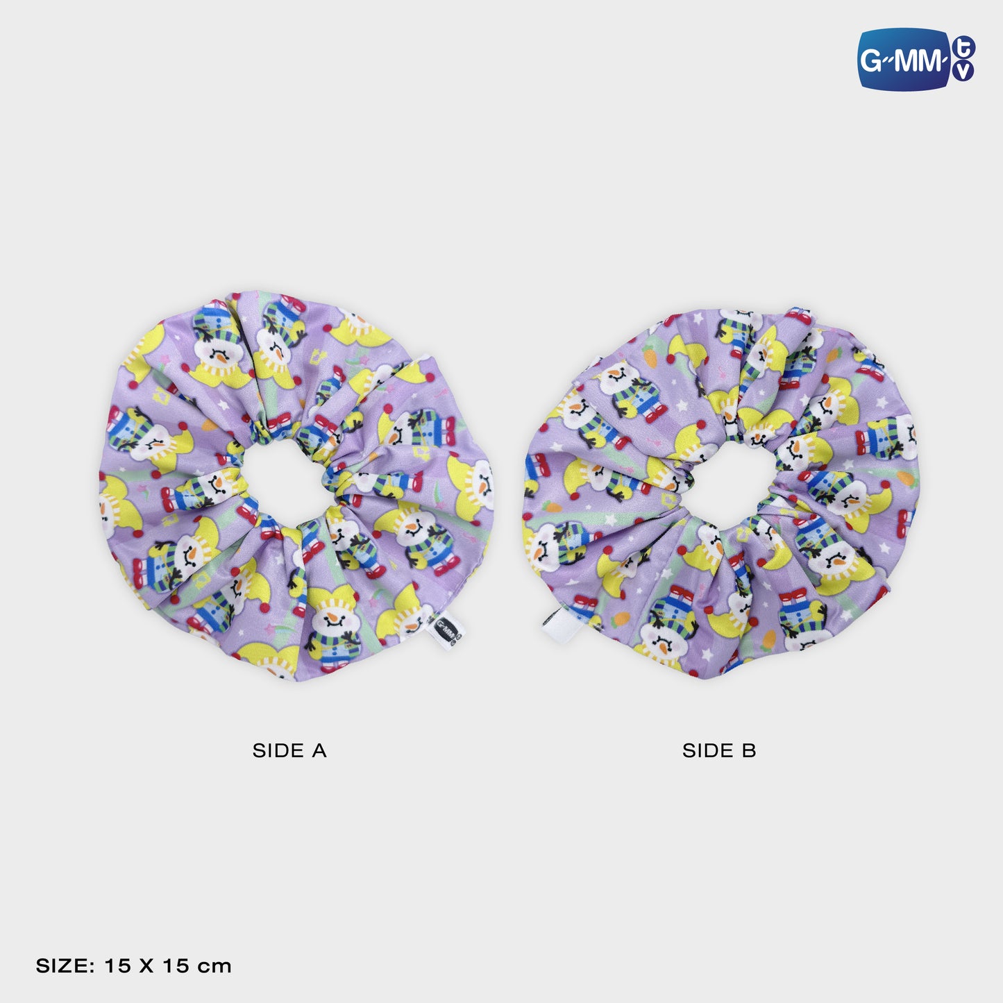 POPOS25-130 MOMO CHARACTER HAIR SCRUNCHIE