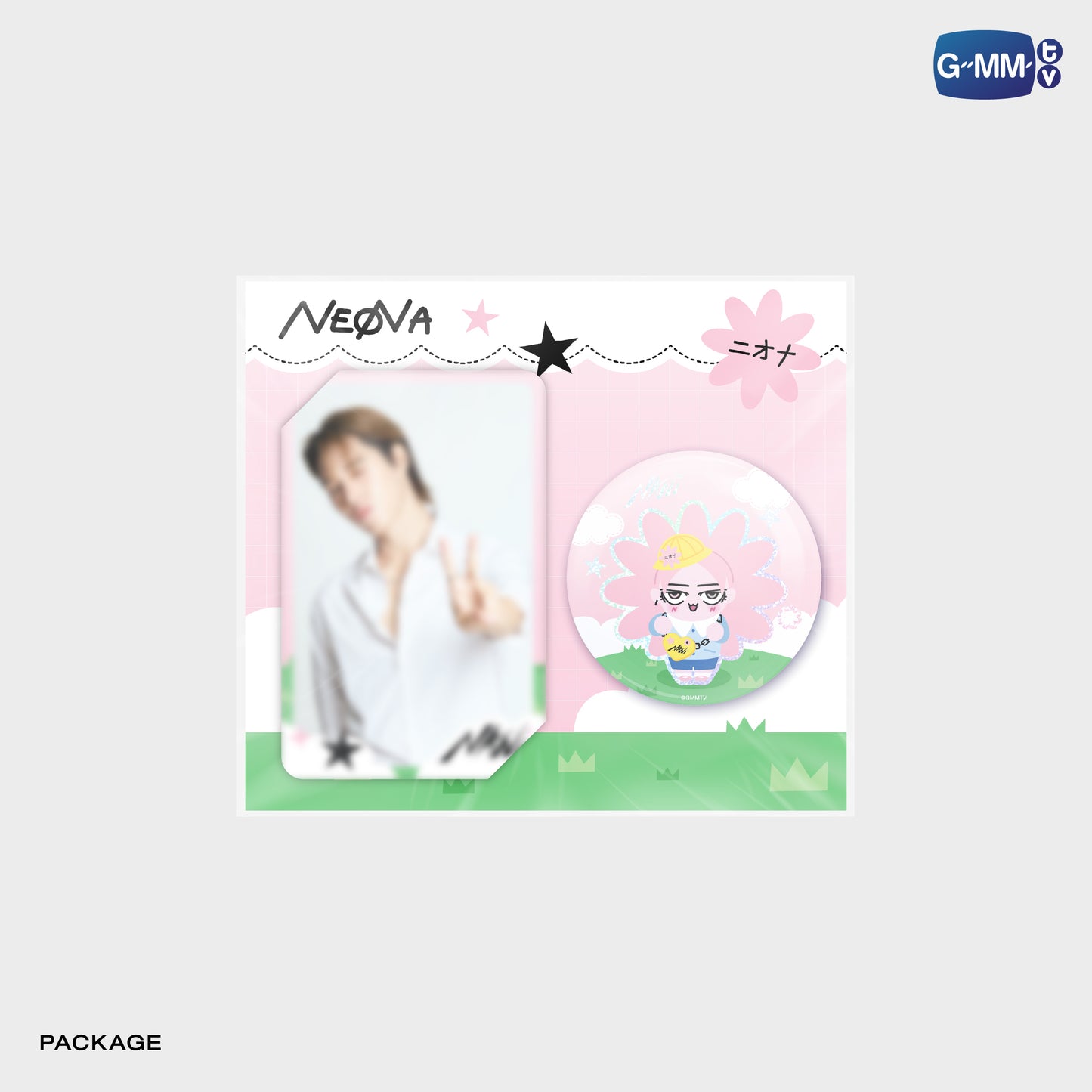 POPOS25-030 NEONA HOLOGRAM PIN