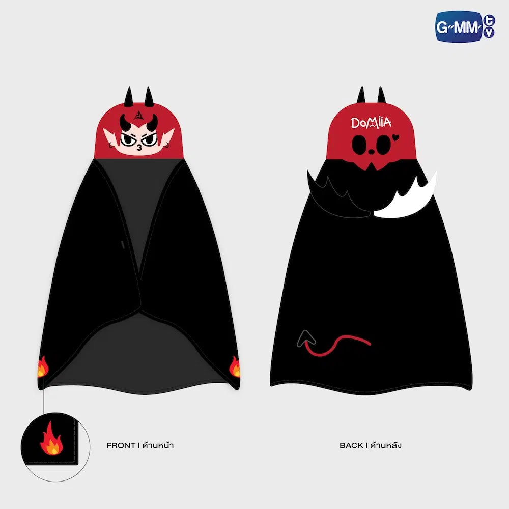 DOMIIA FANDOM CHARACTER HOODIE BLANKET
