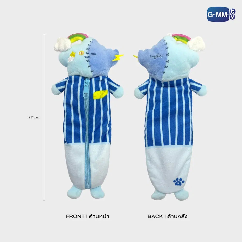 SMYLE GMMTV FANDOM CHARACTER PLUSH PENCIL CASE