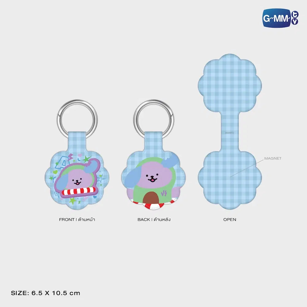 AVOCEAN GMMTV FANDOM CHARACTER MAGNETIC UTILITY CLIP KEYCHAIN