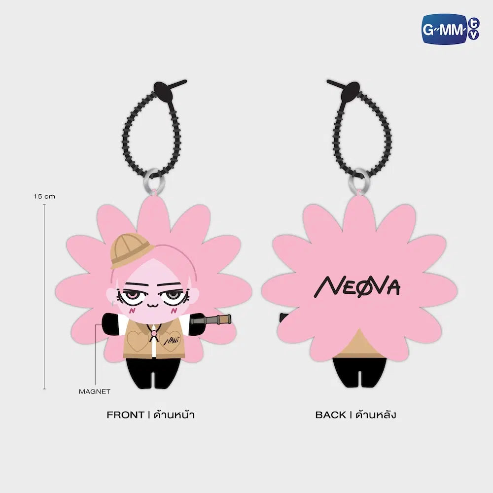 NEONA LITTLE SCOUT MAGNETIC DOLL KEYCHAIN