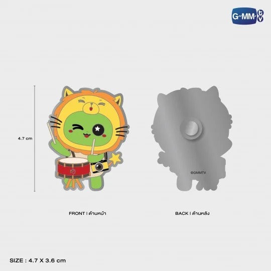 GMMTV STARLYMPIC 2025 FANDOM CHARACTER PIN